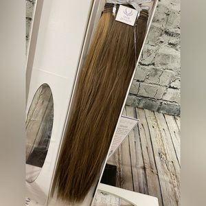 Hair dynasty Remi 1 direction cuticle human hair clip-n-go extensions #268 nwt